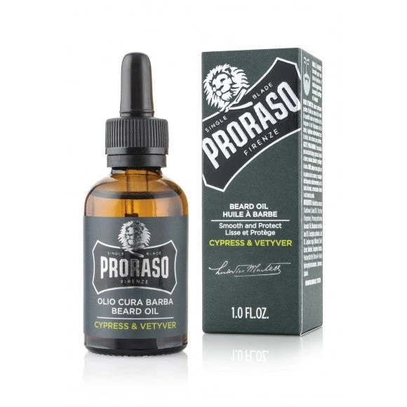 Proraso Beard Oil Cypress & Vetyver 1 Proraso Beard Oil Cypress & Vetyver