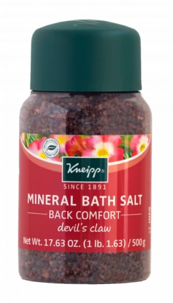 Devil's Claw Mineral Bath Salt Back Comfort