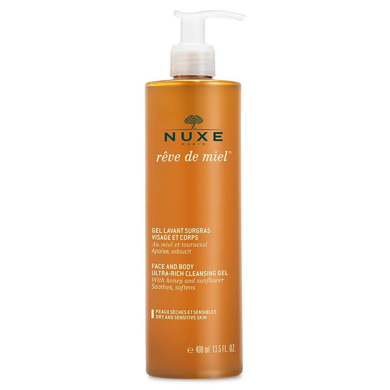 NUXE Face And Body Ultra-Rich Cleansing Gel Rêve De Miel 1 NUXE Face And Body Ultra-Rich Cleansing Gel Rêve De Miel