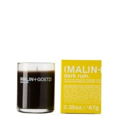 Dark Rum Candle -Glamelix Sales Store candle darkrum 2.35oz 1