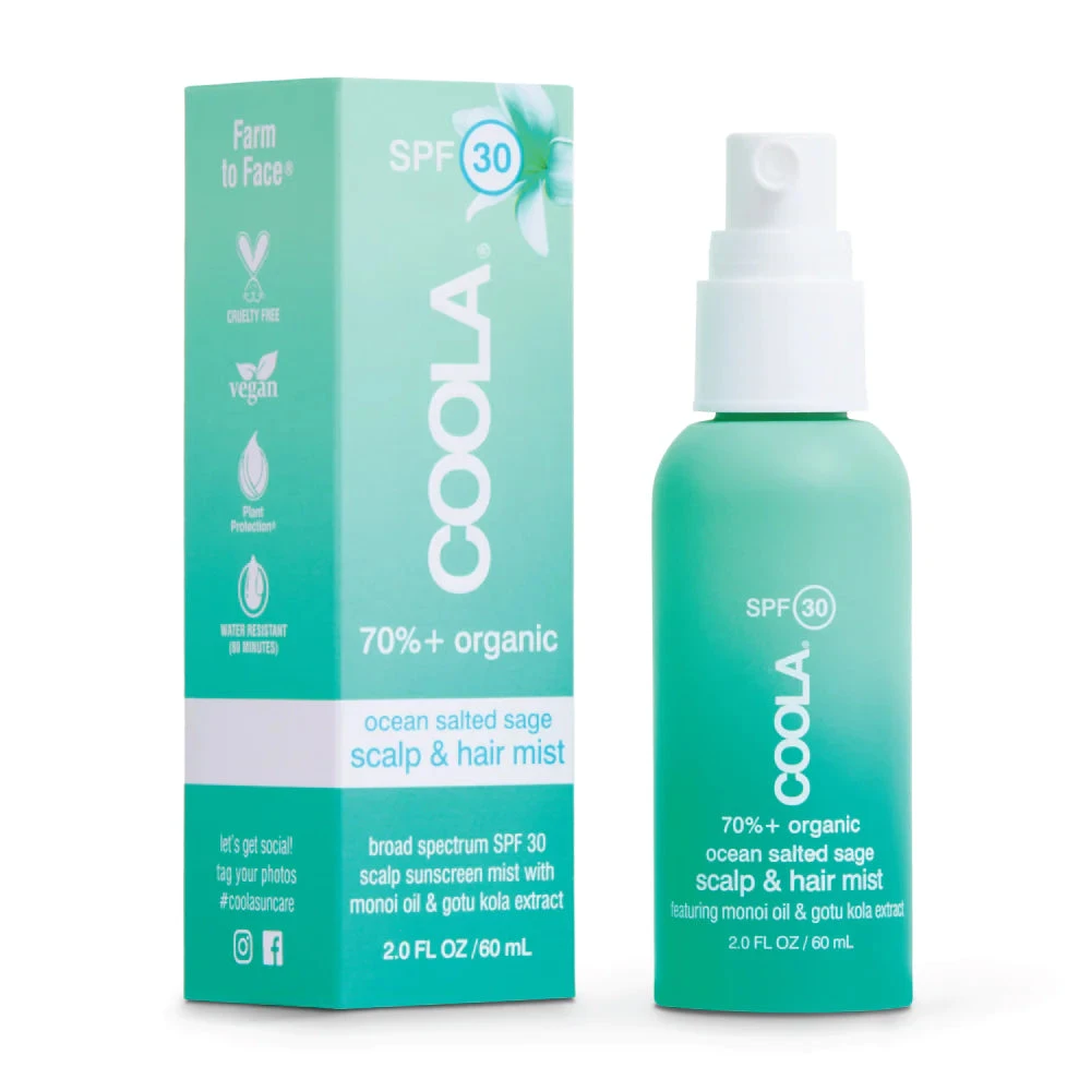 Coola Scalp & Hair Mist Organic Sunscreen SPF 30 1 Coola Scalp & Hair Mist Organic Sunscreen SPF 30