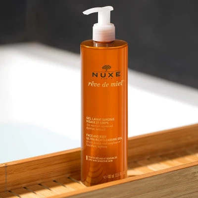 NUXE Face And Body Ultra-Rich Cleansing Gel Rêve De Miel 3 NUXE Face And Body Ultra-Rich Cleansing Gel Rêve De Miel - Image 3