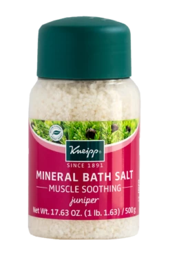 Muscle Soothing Mineral Bath Salt With Juniper